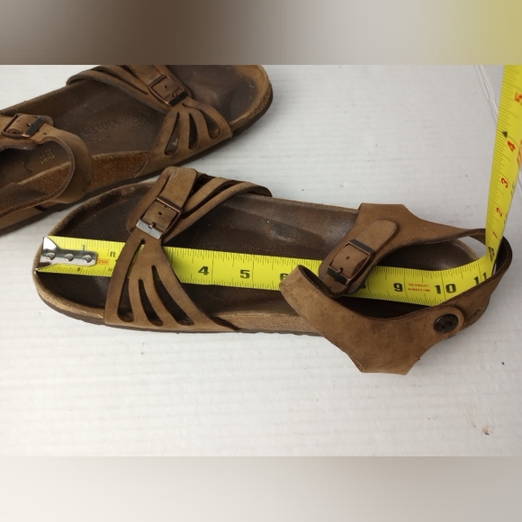 Birkenstock Bali Oiled Habana Leather Sandals, Women Size 11, EU Size 42 - Picture 4 of 9